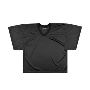 black discontd mesh jersey front