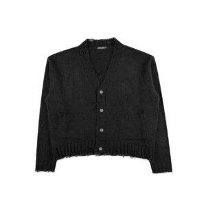 Black Knit Cardigan – Discontd