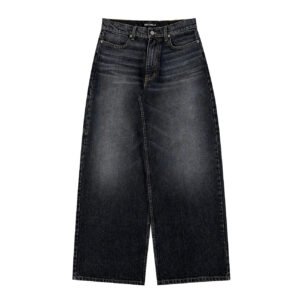Charcoal Discontd US. Baggy Denim