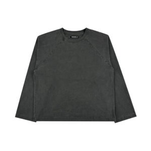 Charcoal L/S Raglan Tee – Discontd US.