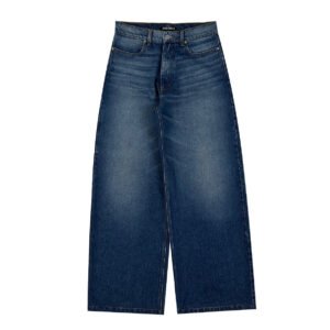 Discontd Dark Baggy Denim