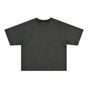Discontd US. Charcoal Raglan Tee