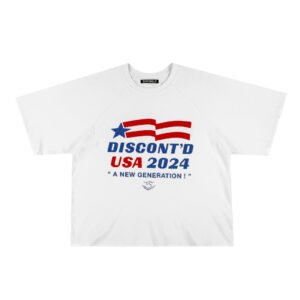 Discontd USA Raglan Tee