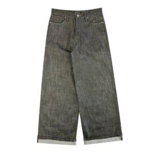 Olive Selvedge Baggy Denim – Discontd US.