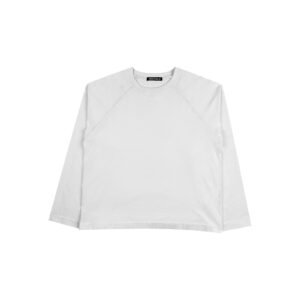 White L/S Discontd Raglan Tee